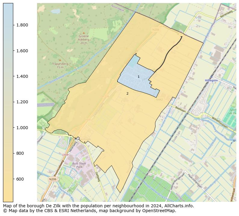 Image of the borough De Zilk at the map. This image is used as introduction to this page. This page shows a lot of information about the population in the borough De Zilk (such as the distribution by age groups of the residents, the composition of households, whether inhabitants are natives or Dutch with an immigration background, data about the houses (numbers, types, price development, use, type of property, ...) and more (car ownership, energy consumption, ...) based on open data from the Dutch Central Bureau of Statistics and various other sources!