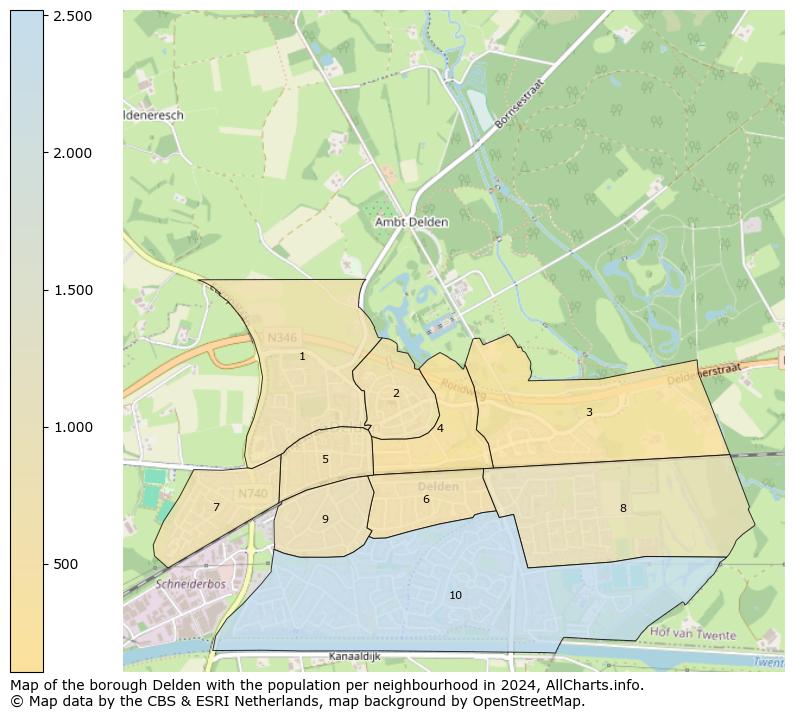 Image of the borough Delden at the map. This image is used as introduction to this page. This page shows a lot of information about the population in the borough Delden (such as the distribution by age groups of the residents, the composition of households, whether inhabitants are natives or Dutch with an immigration background, data about the houses (numbers, types, price development, use, type of property, ...) and more (car ownership, energy consumption, ...) based on open data from the Dutch Central Bureau of Statistics and various other sources!