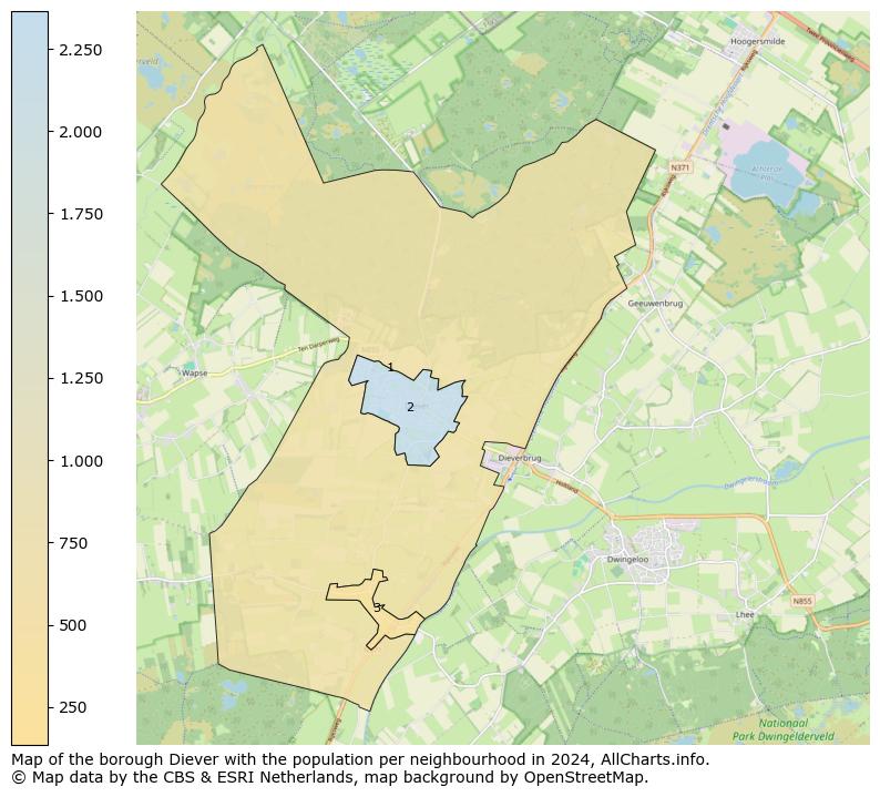 Image of the borough Diever at the map. This image is used as introduction to this page. This page shows a lot of information about the population in the borough Diever (such as the distribution by age groups of the residents, the composition of households, whether inhabitants are natives or Dutch with an immigration background, data about the houses (numbers, types, price development, use, type of property, ...) and more (car ownership, energy consumption, ...) based on open data from the Dutch Central Bureau of Statistics and various other sources!