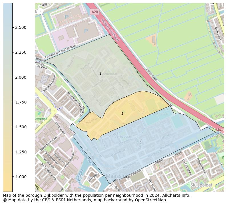 Image of the borough Dijkpolder at the map. This image is used as introduction to this page. This page shows a lot of information about the population in the borough Dijkpolder (such as the distribution by age groups of the residents, the composition of households, whether inhabitants are natives or Dutch with an immigration background, data about the houses (numbers, types, price development, use, type of property, ...) and more (car ownership, energy consumption, ...) based on open data from the Dutch Central Bureau of Statistics and various other sources!