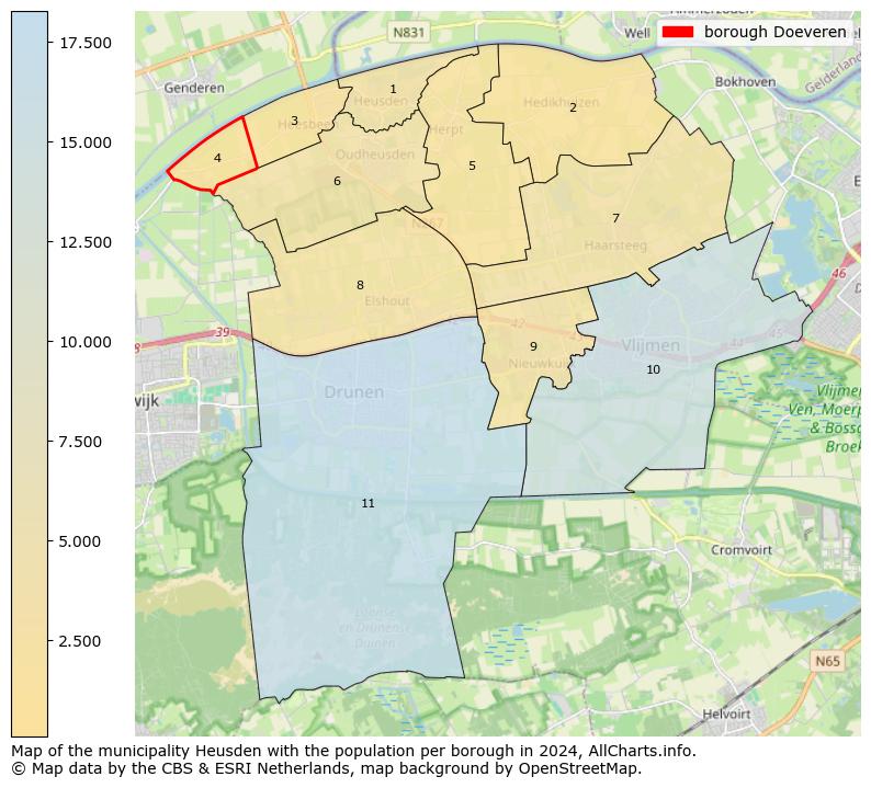 Image of the borough Doeveren at the map. This image is used as introduction to this page. This page shows a lot of information about the population in the borough Doeveren (such as the distribution by age groups of the residents, the composition of households, whether inhabitants are natives or Dutch with an immigration background, data about the houses (numbers, types, price development, use, type of property, ...) and more (car ownership, energy consumption, ...) based on open data from the Dutch Central Bureau of Statistics and various other sources!