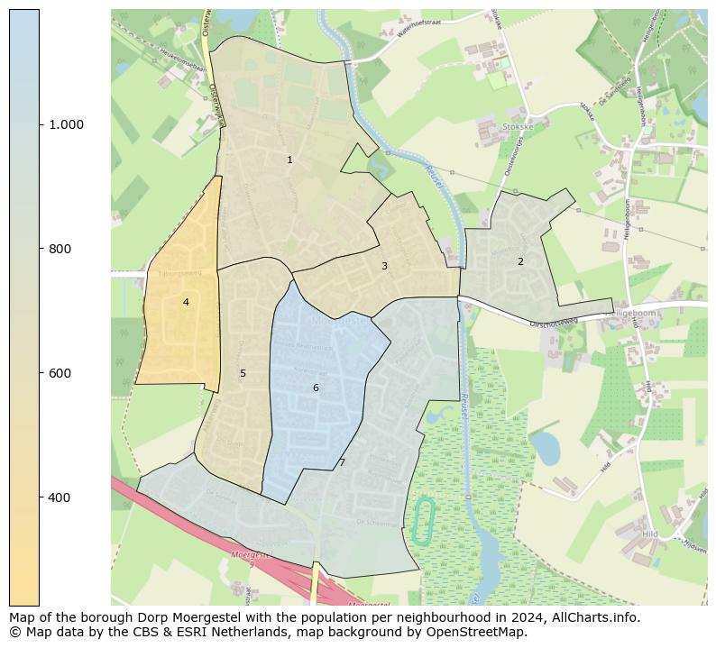 Image of the borough Dorp Moergestel at the map. This image is used as introduction to this page. This page shows a lot of information about the population in the borough Dorp Moergestel (such as the distribution by age groups of the residents, the composition of households, whether inhabitants are natives or Dutch with an immigration background, data about the houses (numbers, types, price development, use, type of property, ...) and more (car ownership, energy consumption, ...) based on open data from the Dutch Central Bureau of Statistics and various other sources!