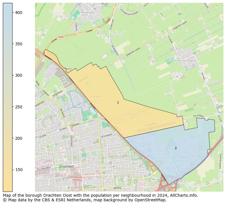 Image of the borough Drachten Oost at the map. This image is used as introduction to this page. This page shows a lot of information about the population in the borough Drachten Oost (such as the distribution by age groups of the residents, the composition of households, whether inhabitants are natives or Dutch with an immigration background, data about the houses (numbers, types, price development, use, type of property, ...) and more (car ownership, energy consumption, ...) based on open data from the Dutch Central Bureau of Statistics and various other sources!