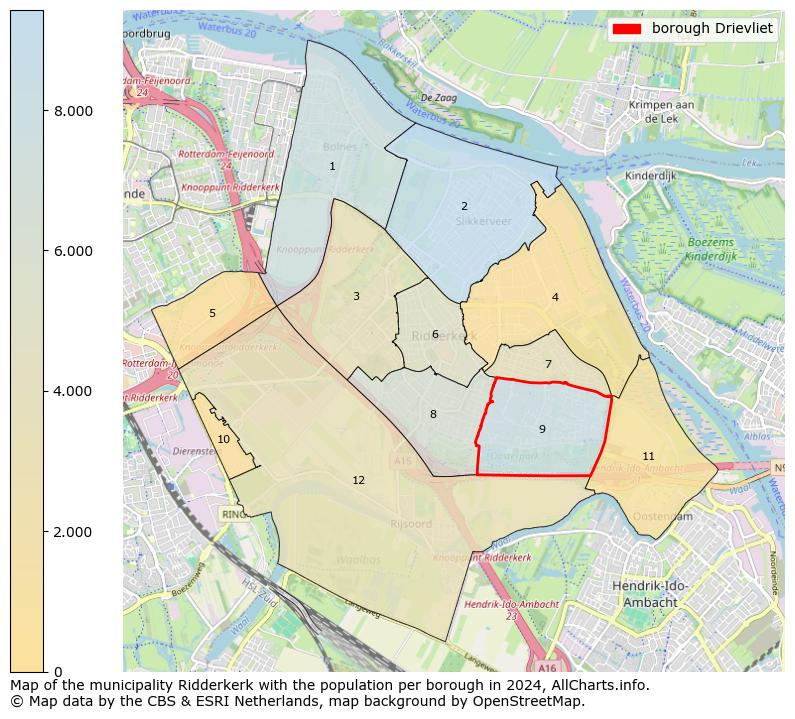 Image of the borough Drievliet at the map. This image is used as introduction to this page. This page shows a lot of information about the population in the borough Drievliet (such as the distribution by age groups of the residents, the composition of households, whether inhabitants are natives or Dutch with an immigration background, data about the houses (numbers, types, price development, use, type of property, ...) and more (car ownership, energy consumption, ...) based on open data from the Dutch Central Bureau of Statistics and various other sources!