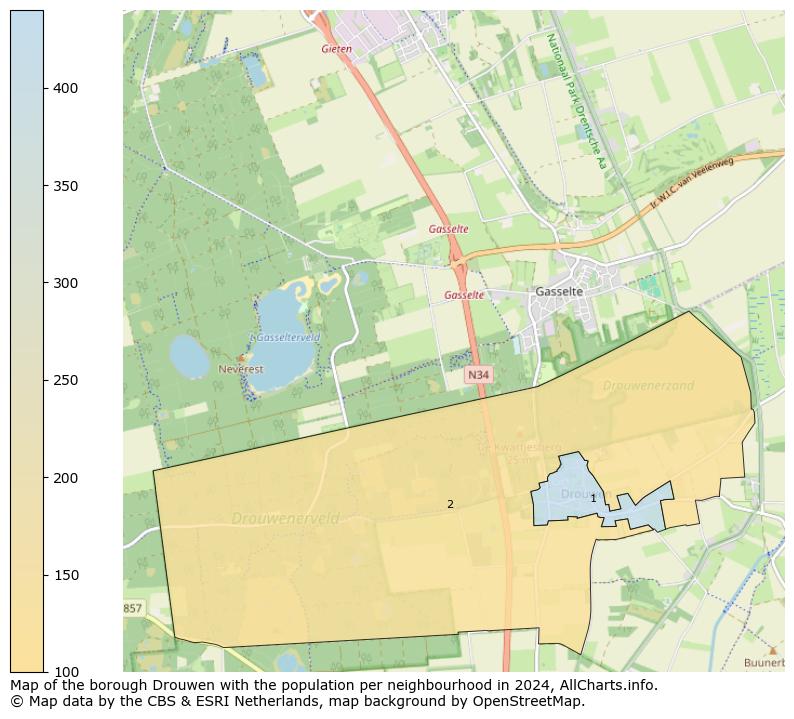 Image of the borough Drouwen at the map. This image is used as introduction to this page. This page shows a lot of information about the population in the borough Drouwen (such as the distribution by age groups of the residents, the composition of households, whether inhabitants are natives or Dutch with an immigration background, data about the houses (numbers, types, price development, use, type of property, ...) and more (car ownership, energy consumption, ...) based on open data from the Dutch Central Bureau of Statistics and various other sources!