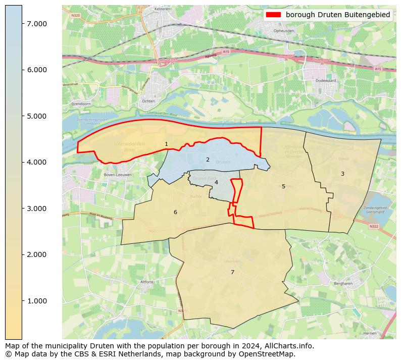 Image of the borough Druten Buitengebied at the map. This image is used as introduction to this page. This page shows a lot of information about the population in the borough Druten Buitengebied (such as the distribution by age groups of the residents, the composition of households, whether inhabitants are natives or Dutch with an immigration background, data about the houses (numbers, types, price development, use, type of property, ...) and more (car ownership, energy consumption, ...) based on open data from the Dutch Central Bureau of Statistics and various other sources!