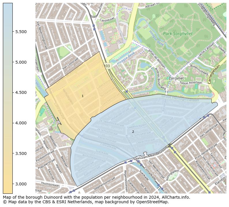 Image of the borough Duinoord at the map. This image is used as introduction to this page. This page shows a lot of information about the population in the borough Duinoord (such as the distribution by age groups of the residents, the composition of households, whether inhabitants are natives or Dutch with an immigration background, data about the houses (numbers, types, price development, use, type of property, ...) and more (car ownership, energy consumption, ...) based on open data from the Dutch Central Bureau of Statistics and various other sources!