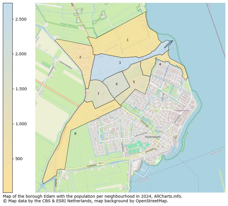 Image of the borough Edam at the map. This image is used as introduction to this page. This page shows a lot of information about the population in the borough Edam (such as the distribution by age groups of the residents, the composition of households, whether inhabitants are natives or Dutch with an immigration background, data about the houses (numbers, types, price development, use, type of property, ...) and more (car ownership, energy consumption, ...) based on open data from the Dutch Central Bureau of Statistics and various other sources!