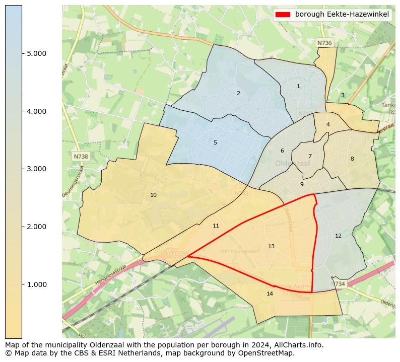 Image of the borough Eekte-Hazewinkel at the map. This image is used as introduction to this page. This page shows a lot of information about the population in the borough Eekte-Hazewinkel (such as the distribution by age groups of the residents, the composition of households, whether inhabitants are natives or Dutch with an immigration background, data about the houses (numbers, types, price development, use, type of property, ...) and more (car ownership, energy consumption, ...) based on open data from the Dutch Central Bureau of Statistics and various other sources!