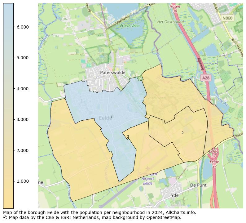 Image of the borough Eelde at the map. This image is used as introduction to this page. This page shows a lot of information about the population in the borough Eelde (such as the distribution by age groups of the residents, the composition of households, whether inhabitants are natives or Dutch with an immigration background, data about the houses (numbers, types, price development, use, type of property, ...) and more (car ownership, energy consumption, ...) based on open data from the Dutch Central Bureau of Statistics and various other sources!