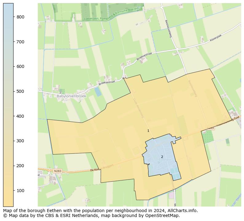 Image of the borough Eethen at the map. This image is used as introduction to this page. This page shows a lot of information about the population in the borough Eethen (such as the distribution by age groups of the residents, the composition of households, whether inhabitants are natives or Dutch with an immigration background, data about the houses (numbers, types, price development, use, type of property, ...) and more (car ownership, energy consumption, ...) based on open data from the Dutch Central Bureau of Statistics and various other sources!