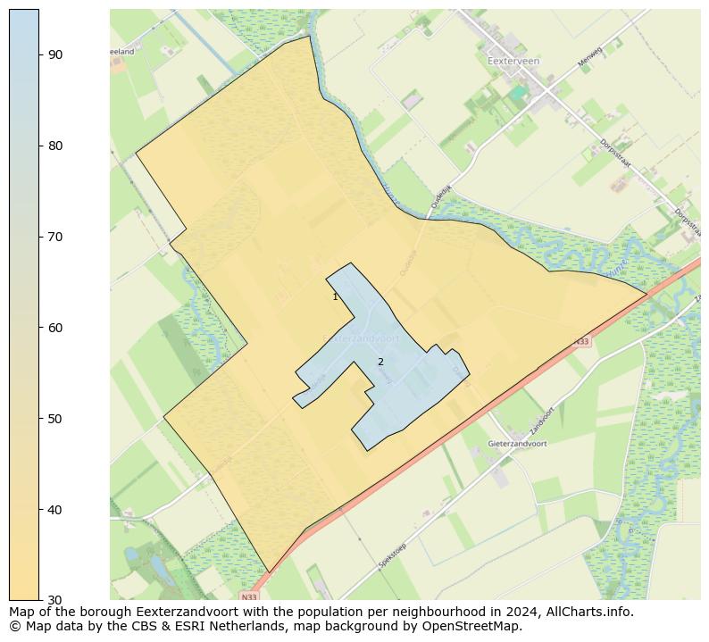 Image of the borough Eexterzandvoort at the map. This image is used as introduction to this page. This page shows a lot of information about the population in the borough Eexterzandvoort (such as the distribution by age groups of the residents, the composition of households, whether inhabitants are natives or Dutch with an immigration background, data about the houses (numbers, types, price development, use, type of property, ...) and more (car ownership, energy consumption, ...) based on open data from the Dutch Central Bureau of Statistics and various other sources!