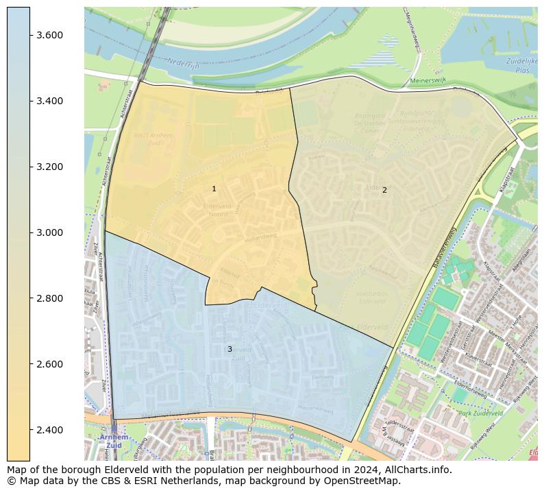 Image of the borough Elderveld at the map. This image is used as introduction to this page. This page shows a lot of information about the population in the borough Elderveld (such as the distribution by age groups of the residents, the composition of households, whether inhabitants are natives or Dutch with an immigration background, data about the houses (numbers, types, price development, use, type of property, ...) and more (car ownership, energy consumption, ...) based on open data from the Dutch Central Bureau of Statistics and various other sources!