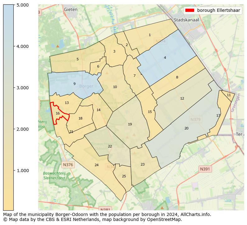 Image of the borough Ellertshaar at the map. This image is used as introduction to this page. This page shows a lot of information about the population in the borough Ellertshaar (such as the distribution by age groups of the residents, the composition of households, whether inhabitants are natives or Dutch with an immigration background, data about the houses (numbers, types, price development, use, type of property, ...) and more (car ownership, energy consumption, ...) based on open data from the Dutch Central Bureau of Statistics and various other sources!