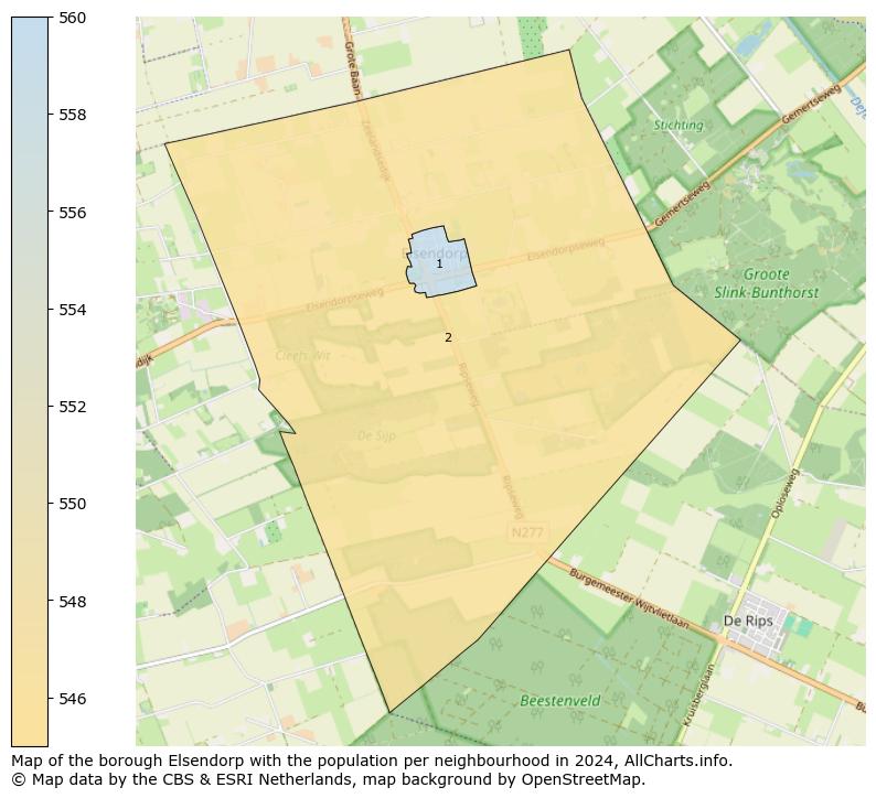 Image of the borough Elsendorp at the map. This image is used as introduction to this page. This page shows a lot of information about the population in the borough Elsendorp (such as the distribution by age groups of the residents, the composition of households, whether inhabitants are natives or Dutch with an immigration background, data about the houses (numbers, types, price development, use, type of property, ...) and more (car ownership, energy consumption, ...) based on open data from the Dutch Central Bureau of Statistics and various other sources!