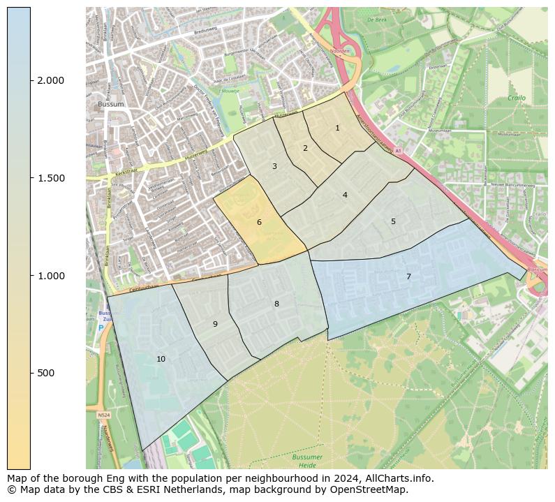 Image of the borough Eng at the map. This image is used as introduction to this page. This page shows a lot of information about the population in the borough Eng (such as the distribution by age groups of the residents, the composition of households, whether inhabitants are natives or Dutch with an immigration background, data about the houses (numbers, types, price development, use, type of property, ...) and more (car ownership, energy consumption, ...) based on open data from the Dutch Central Bureau of Statistics and various other sources!