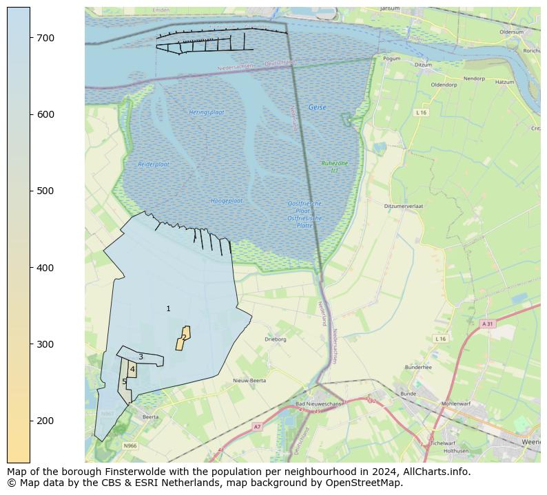 Image of the borough Finsterwolde at the map. This image is used as introduction to this page. This page shows a lot of information about the population in the borough Finsterwolde (such as the distribution by age groups of the residents, the composition of households, whether inhabitants are natives or Dutch with an immigration background, data about the houses (numbers, types, price development, use, type of property, ...) and more (car ownership, energy consumption, ...) based on open data from the Dutch Central Bureau of Statistics and various other sources!