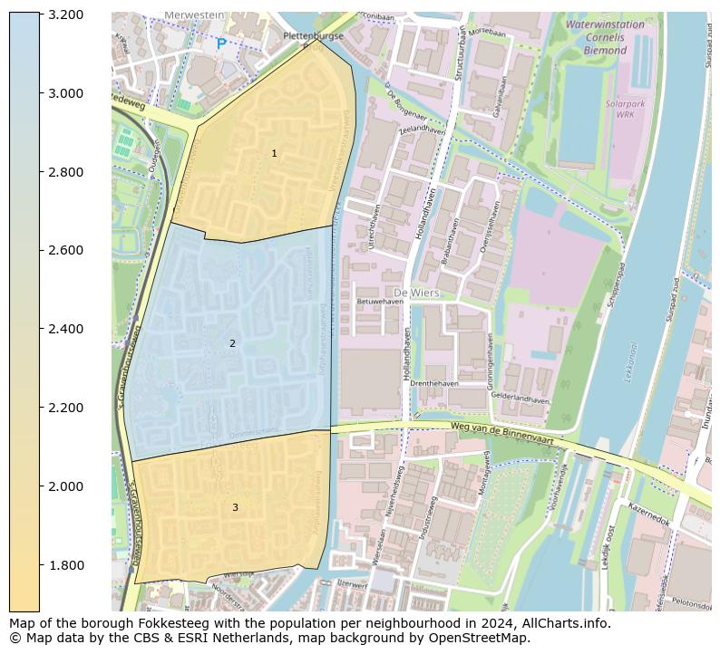 Image of the borough Fokkesteeg at the map. This image is used as introduction to this page. This page shows a lot of information about the population in the borough Fokkesteeg (such as the distribution by age groups of the residents, the composition of households, whether inhabitants are natives or Dutch with an immigration background, data about the houses (numbers, types, price development, use, type of property, ...) and more (car ownership, energy consumption, ...) based on open data from the Dutch Central Bureau of Statistics and various other sources!