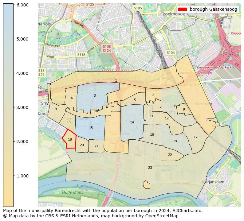 Image of the borough Gaatkensoog at the map. This image is used as introduction to this page. This page shows a lot of information about the population in the borough Gaatkensoog (such as the distribution by age groups of the residents, the composition of households, whether inhabitants are natives or Dutch with an immigration background, data about the houses (numbers, types, price development, use, type of property, ...) and more (car ownership, energy consumption, ...) based on open data from the Dutch Central Bureau of Statistics and various other sources!