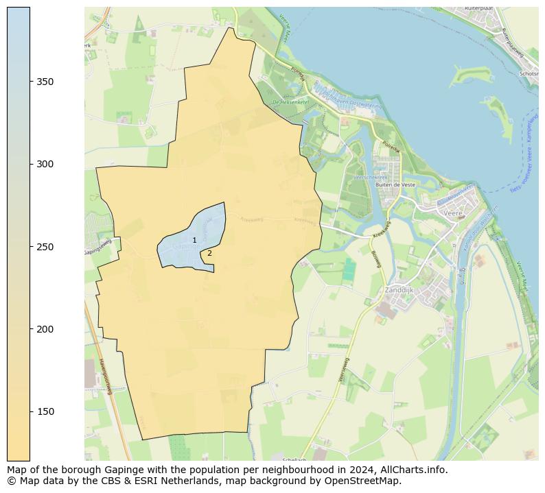 Image of the borough Gapinge at the map. This image is used as introduction to this page. This page shows a lot of information about the population in the borough Gapinge (such as the distribution by age groups of the residents, the composition of households, whether inhabitants are natives or Dutch with an immigration background, data about the houses (numbers, types, price development, use, type of property, ...) and more (car ownership, energy consumption, ...) based on open data from the Dutch Central Bureau of Statistics and various other sources!