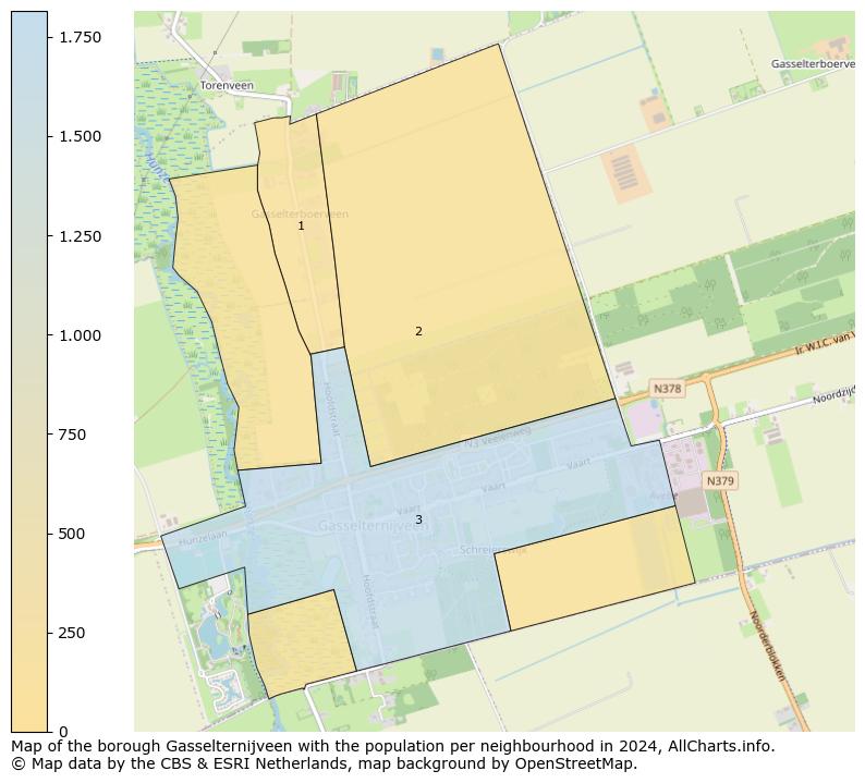 Image of the borough Gasselternijveen at the map. This image is used as introduction to this page. This page shows a lot of information about the population in the borough Gasselternijveen (such as the distribution by age groups of the residents, the composition of households, whether inhabitants are natives or Dutch with an immigration background, data about the houses (numbers, types, price development, use, type of property, ...) and more (car ownership, energy consumption, ...) based on open data from the Dutch Central Bureau of Statistics and various other sources!