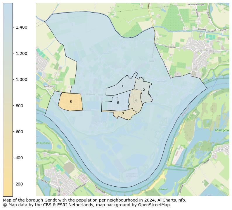 Image of the borough Gendt at the map. This image is used as introduction to this page. This page shows a lot of information about the population in the borough Gendt (such as the distribution by age groups of the residents, the composition of households, whether inhabitants are natives or Dutch with an immigration background, data about the houses (numbers, types, price development, use, type of property, ...) and more (car ownership, energy consumption, ...) based on open data from the Dutch Central Bureau of Statistics and various other sources!