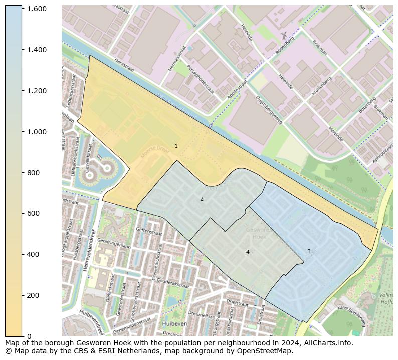 Image of the borough Gesworen Hoek at the map. This image is used as introduction to this page. This page shows a lot of information about the population in the borough Gesworen Hoek (such as the distribution by age groups of the residents, the composition of households, whether inhabitants are natives or Dutch with an immigration background, data about the houses (numbers, types, price development, use, type of property, ...) and more (car ownership, energy consumption, ...) based on open data from the Dutch Central Bureau of Statistics and various other sources!