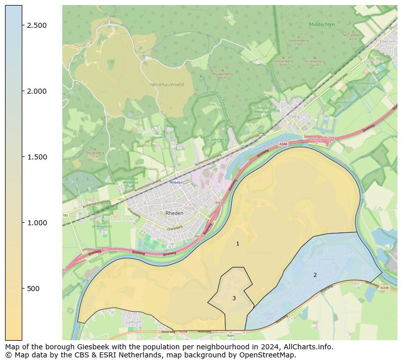 Image of the borough Giesbeek at the map. This image is used as introduction to this page. This page shows a lot of information about the population in the borough Giesbeek (such as the distribution by age groups of the residents, the composition of households, whether inhabitants are natives or Dutch with an immigration background, data about the houses (numbers, types, price development, use, type of property, ...) and more (car ownership, energy consumption, ...) based on open data from the Dutch Central Bureau of Statistics and various other sources!