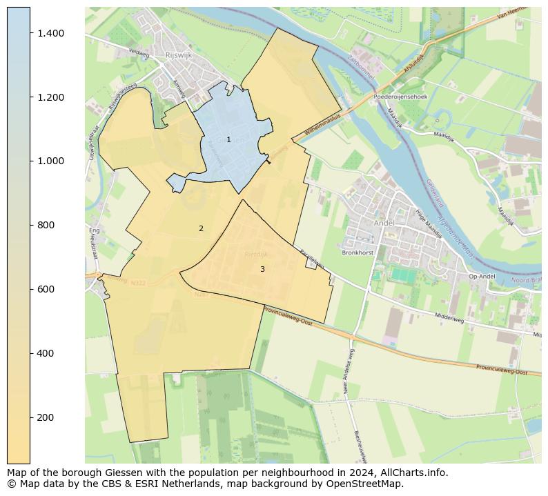 Image of the borough Giessen at the map. This image is used as introduction to this page. This page shows a lot of information about the population in the borough Giessen (such as the distribution by age groups of the residents, the composition of households, whether inhabitants are natives or Dutch with an immigration background, data about the houses (numbers, types, price development, use, type of property, ...) and more (car ownership, energy consumption, ...) based on open data from the Dutch Central Bureau of Statistics and various other sources!