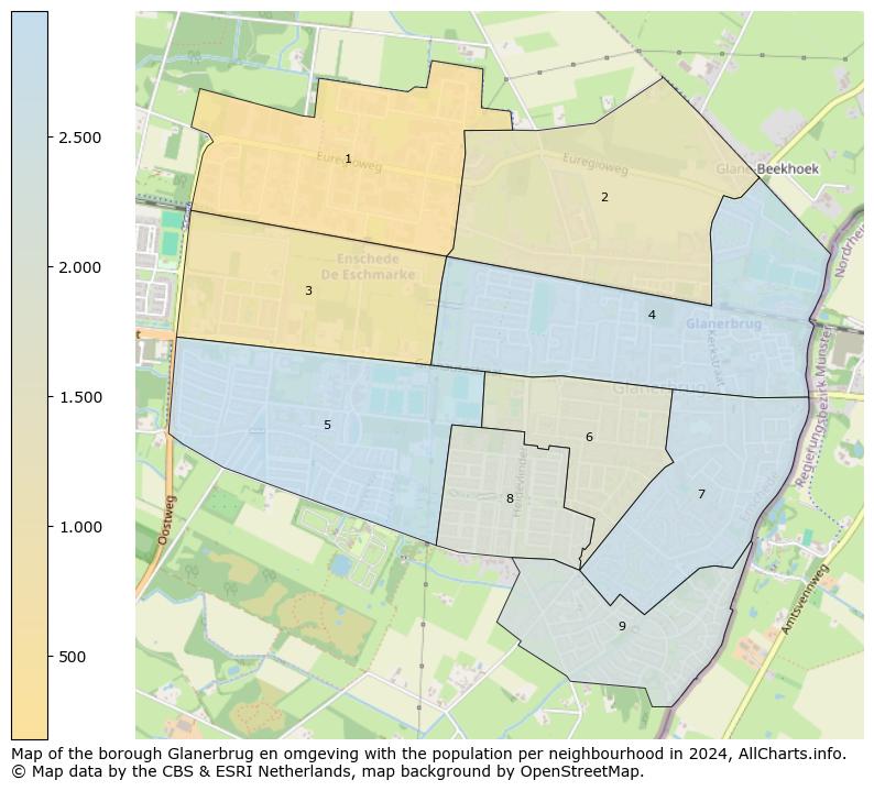 Image of the borough Glanerbrug en omgeving at the map. This image is used as introduction to this page. This page shows a lot of information about the population in the borough Glanerbrug en omgeving (such as the distribution by age groups of the residents, the composition of households, whether inhabitants are natives or Dutch with an immigration background, data about the houses (numbers, types, price development, use, type of property, ...) and more (car ownership, energy consumption, ...) based on open data from the Dutch Central Bureau of Statistics and various other sources!