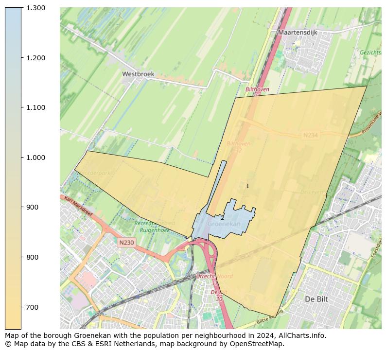 Image of the borough Groenekan at the map. This image is used as introduction to this page. This page shows a lot of information about the population in the borough Groenekan (such as the distribution by age groups of the residents, the composition of households, whether inhabitants are natives or Dutch with an immigration background, data about the houses (numbers, types, price development, use, type of property, ...) and more (car ownership, energy consumption, ...) based on open data from the Dutch Central Bureau of Statistics and various other sources!