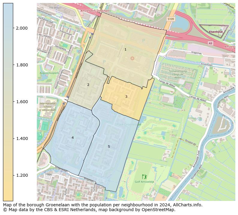 Image of the borough Groenelaan at the map. This image is used as introduction to this page. This page shows a lot of information about the population in the borough Groenelaan (such as the distribution by age groups of the residents, the composition of households, whether inhabitants are natives or Dutch with an immigration background, data about the houses (numbers, types, price development, use, type of property, ...) and more (car ownership, energy consumption, ...) based on open data from the Dutch Central Bureau of Statistics and various other sources!