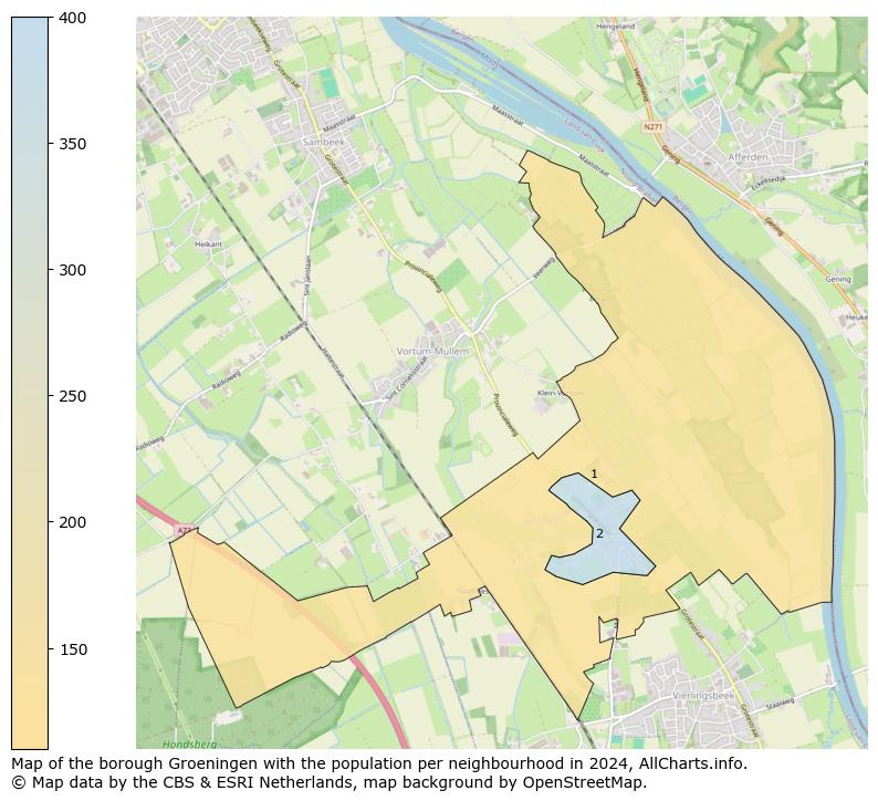 Image of the borough Groeningen at the map. This image is used as introduction to this page. This page shows a lot of information about the population in the borough Groeningen (such as the distribution by age groups of the residents, the composition of households, whether inhabitants are natives or Dutch with an immigration background, data about the houses (numbers, types, price development, use, type of property, ...) and more (car ownership, energy consumption, ...) based on open data from the Dutch Central Bureau of Statistics and various other sources!