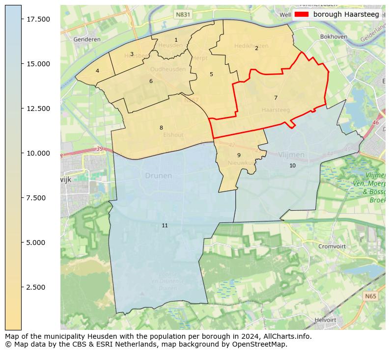 Image of the borough Haarsteeg at the map. This image is used as introduction to this page. This page shows a lot of information about the population in the borough Haarsteeg (such as the distribution by age groups of the residents, the composition of households, whether inhabitants are natives or Dutch with an immigration background, data about the houses (numbers, types, price development, use, type of property, ...) and more (car ownership, energy consumption, ...) based on open data from the Dutch Central Bureau of Statistics and various other sources!