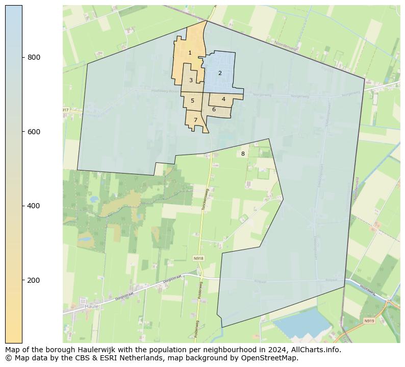 Image of the borough Haulerwijk at the map. This image is used as introduction to this page. This page shows a lot of information about the population in the borough Haulerwijk (such as the distribution by age groups of the residents, the composition of households, whether inhabitants are natives or Dutch with an immigration background, data about the houses (numbers, types, price development, use, type of property, ...) and more (car ownership, energy consumption, ...) based on open data from the Dutch Central Bureau of Statistics and various other sources!