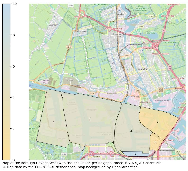 Image of the borough Havens-West at the map. This image is used as introduction to this page. This page shows a lot of information about the population in the borough Havens-West (such as the distribution by age groups of the residents, the composition of households, whether inhabitants are natives or Dutch with an immigration background, data about the houses (numbers, types, price development, use, type of property, ...) and more (car ownership, energy consumption, ...) based on open data from the Dutch Central Bureau of Statistics and various other sources!