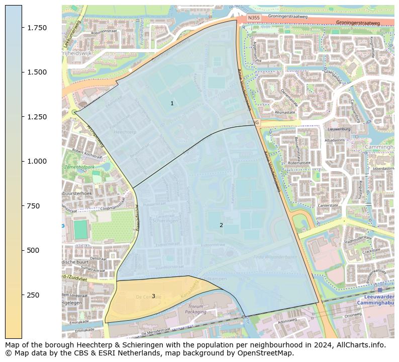 Image of the borough Heechterp & Schieringen at the map. This image is used as introduction to this page. This page shows a lot of information about the population in the borough Heechterp & Schieringen (such as the distribution by age groups of the residents, the composition of households, whether inhabitants are natives or Dutch with an immigration background, data about the houses (numbers, types, price development, use, type of property, ...) and more (car ownership, energy consumption, ...) based on open data from the Dutch Central Bureau of Statistics and various other sources!