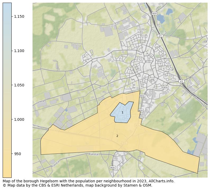 Map of the borough Hegelsom with the population per neighbourhood in 2023. This page shows a lot of information about residents (such as the distribution by age groups, family composition, gender, native or Dutch with an immigration background, ...), homes (numbers, types, price development, use, type of property, ...) and more (car ownership, energy consumption, ...) based on open data from the Dutch Central Bureau of Statistics and various other sources!