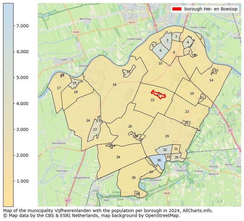 Image of the borough Hei- en Boeicop at the map. This image is used as introduction to this page. This page shows a lot of information about the population in the borough Hei- en Boeicop (such as the distribution by age groups of the residents, the composition of households, whether inhabitants are natives or Dutch with an immigration background, data about the houses (numbers, types, price development, use, type of property, ...) and more (car ownership, energy consumption, ...) based on open data from the Dutch Central Bureau of Statistics and various other sources!