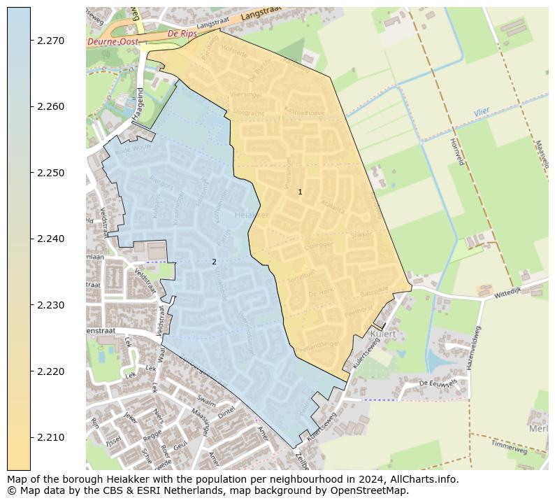 Image of the borough Heiakker at the map. This image is used as introduction to this page. This page shows a lot of information about the population in the borough Heiakker (such as the distribution by age groups of the residents, the composition of households, whether inhabitants are natives or Dutch with an immigration background, data about the houses (numbers, types, price development, use, type of property, ...) and more (car ownership, energy consumption, ...) based on open data from the Dutch Central Bureau of Statistics and various other sources!