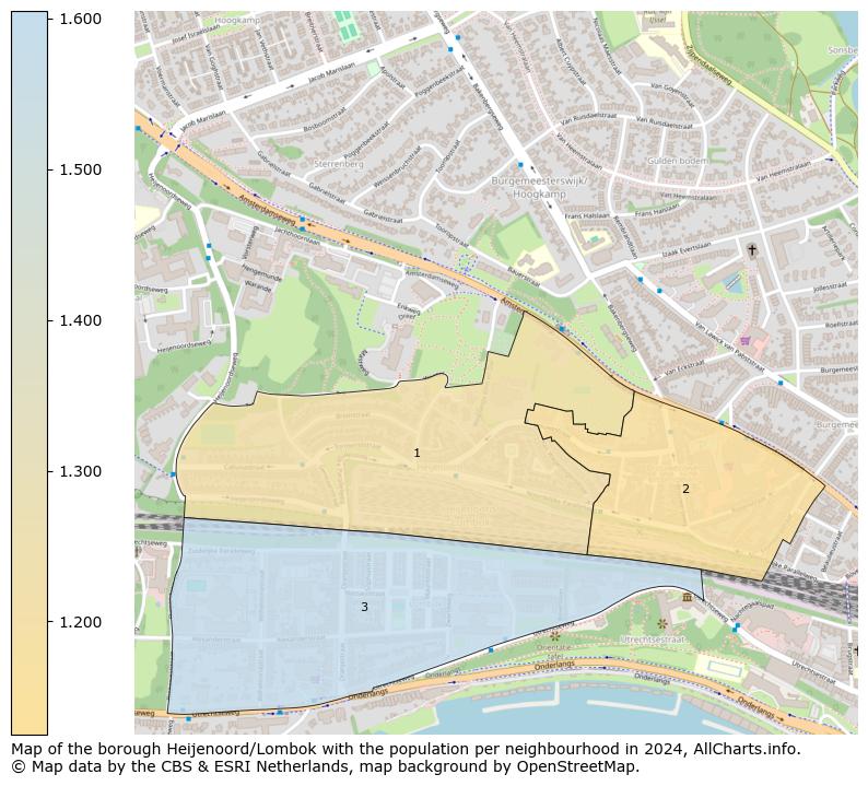 Image of the borough Heijenoord/Lombok at the map. This image is used as introduction to this page. This page shows a lot of information about the population in the borough Heijenoord/Lombok (such as the distribution by age groups of the residents, the composition of households, whether inhabitants are natives or Dutch with an immigration background, data about the houses (numbers, types, price development, use, type of property, ...) and more (car ownership, energy consumption, ...) based on open data from the Dutch Central Bureau of Statistics and various other sources!