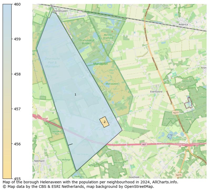 Image of the borough Helenaveen at the map. This image is used as introduction to this page. This page shows a lot of information about the population in the borough Helenaveen (such as the distribution by age groups of the residents, the composition of households, whether inhabitants are natives or Dutch with an immigration background, data about the houses (numbers, types, price development, use, type of property, ...) and more (car ownership, energy consumption, ...) based on open data from the Dutch Central Bureau of Statistics and various other sources!