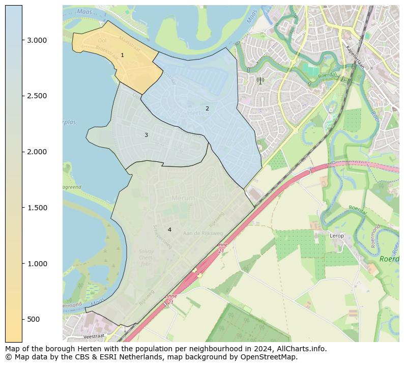 Image of the borough Herten at the map. This image is used as introduction to this page. This page shows a lot of information about the population in the borough Herten (such as the distribution by age groups of the residents, the composition of households, whether inhabitants are natives or Dutch with an immigration background, data about the houses (numbers, types, price development, use, type of property, ...) and more (car ownership, energy consumption, ...) based on open data from the Dutch Central Bureau of Statistics and various other sources!