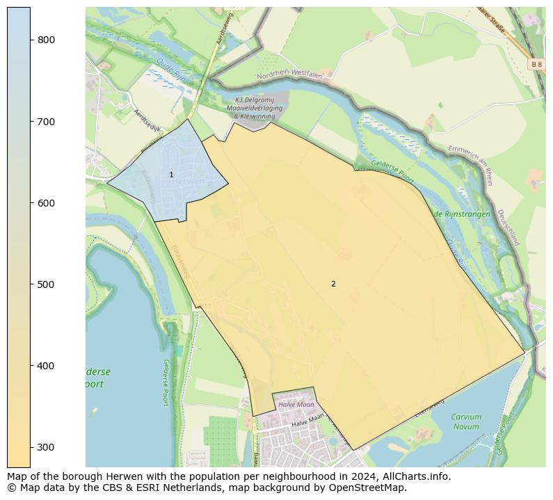 Image of the borough Herwen at the map. This image is used as introduction to this page. This page shows a lot of information about the population in the borough Herwen (such as the distribution by age groups of the residents, the composition of households, whether inhabitants are natives or Dutch with an immigration background, data about the houses (numbers, types, price development, use, type of property, ...) and more (car ownership, energy consumption, ...) based on open data from the Dutch Central Bureau of Statistics and various other sources!