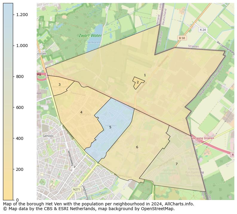 Image of the borough Het Ven at the map. This image is used as introduction to this page. This page shows a lot of information about the population in the borough Het Ven (such as the distribution by age groups of the residents, the composition of households, whether inhabitants are natives or Dutch with an immigration background, data about the houses (numbers, types, price development, use, type of property, ...) and more (car ownership, energy consumption, ...) based on open data from the Dutch Central Bureau of Statistics and various other sources!