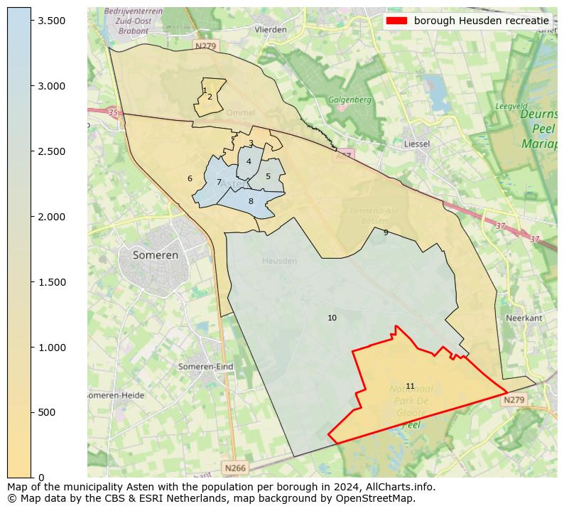 Image of the borough Heusden recreatie at the map. This image is used as introduction to this page. This page shows a lot of information about the population in the borough Heusden recreatie (such as the distribution by age groups of the residents, the composition of households, whether inhabitants are natives or Dutch with an immigration background, data about the houses (numbers, types, price development, use, type of property, ...) and more (car ownership, energy consumption, ...) based on open data from the Dutch Central Bureau of Statistics and various other sources!