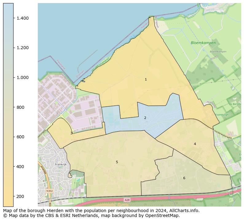 Image of the borough Hierden at the map. This image is used as introduction to this page. This page shows a lot of information about the population in the borough Hierden (such as the distribution by age groups of the residents, the composition of households, whether inhabitants are natives or Dutch with an immigration background, data about the houses (numbers, types, price development, use, type of property, ...) and more (car ownership, energy consumption, ...) based on open data from the Dutch Central Bureau of Statistics and various other sources!