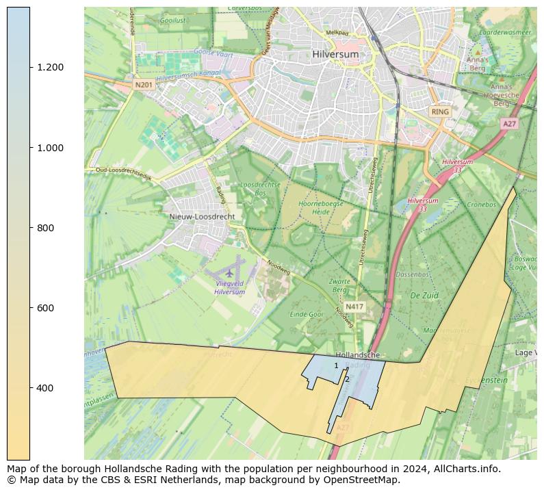 Image of the borough Hollandsche Rading at the map. This image is used as introduction to this page. This page shows a lot of information about the population in the borough Hollandsche Rading (such as the distribution by age groups of the residents, the composition of households, whether inhabitants are natives or Dutch with an immigration background, data about the houses (numbers, types, price development, use, type of property, ...) and more (car ownership, energy consumption, ...) based on open data from the Dutch Central Bureau of Statistics and various other sources!