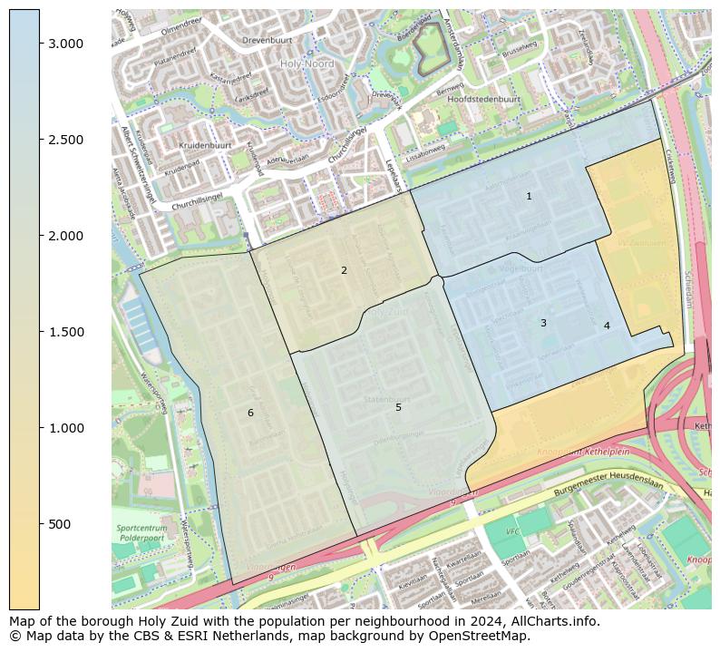 Image of the borough Holy Zuid at the map. This image is used as introduction to this page. This page shows a lot of information about the population in the borough Holy Zuid (such as the distribution by age groups of the residents, the composition of households, whether inhabitants are natives or Dutch with an immigration background, data about the houses (numbers, types, price development, use, type of property, ...) and more (car ownership, energy consumption, ...) based on open data from the Dutch Central Bureau of Statistics and various other sources!