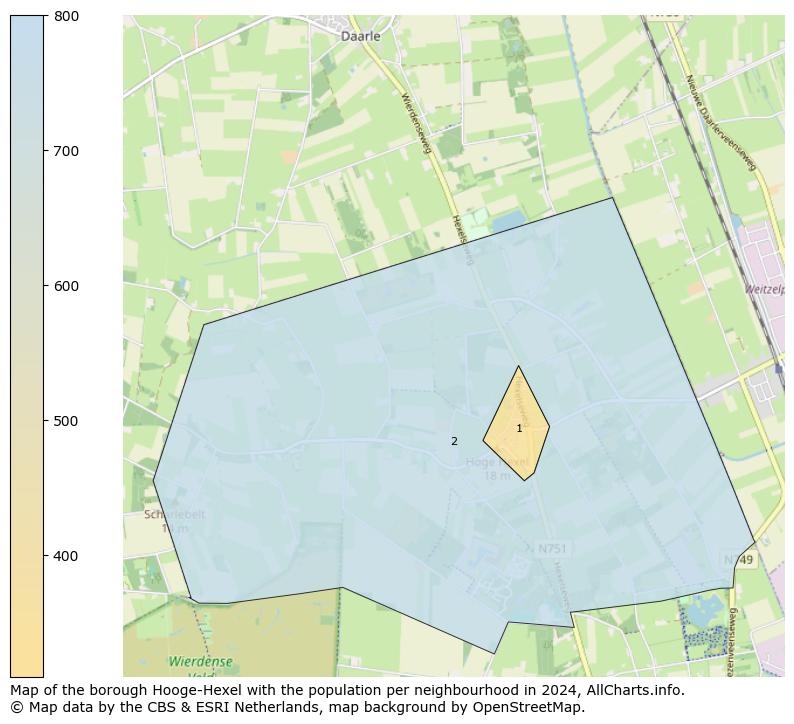 Image of the borough Hooge-Hexel at the map. This image is used as introduction to this page. This page shows a lot of information about the population in the borough Hooge-Hexel (such as the distribution by age groups of the residents, the composition of households, whether inhabitants are natives or Dutch with an immigration background, data about the houses (numbers, types, price development, use, type of property, ...) and more (car ownership, energy consumption, ...) based on open data from the Dutch Central Bureau of Statistics and various other sources!